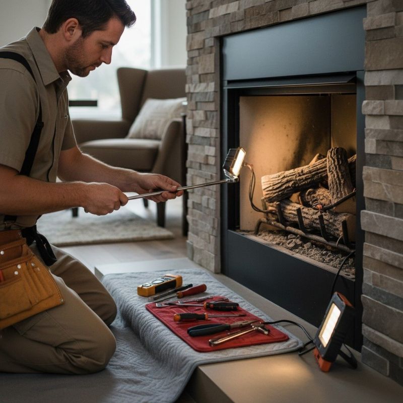 Outdoor Gas Fireplace Repair Service
