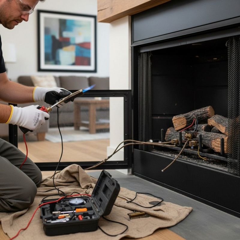 Outdoor Gas Fireplace Repair
