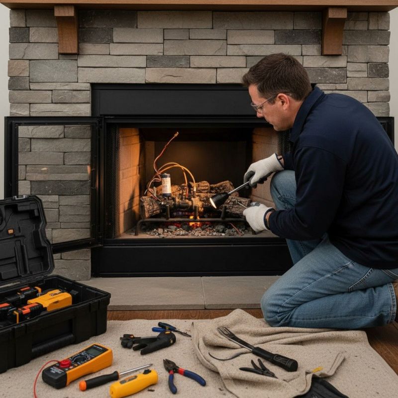 Outdoor Gas Fireplace Repair